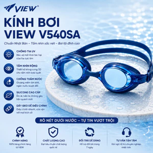Kính bơi view V540SA Nhật cao cấp giá rẻ, thiết kế rất đẹp, chống nước và sương mờ cực tốt
