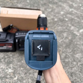 Khoan Pin LAMBRO 3 Chức Năng Đầu 13mm Autolock Động Cơ Không Chổi Than Sử Dụng Chân Pin Phổ Thông 4 cm