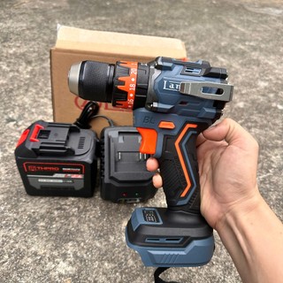 Máy khoan pin Lampro 3 Chức năng Không chổi than Đầu kẹp autolock 10ly Chân pin phổ thông