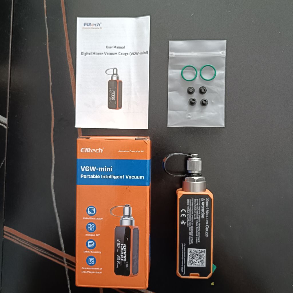 ĐỒNG HỒ ĐO CHÂN KHÔNG KỸ THUẬT SỐ KHÔNG DÂY ELITECH VGW-MINI