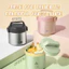 Cặp lồng ủ cháo đa năng màu trơn 1700ml OYATTON - O525