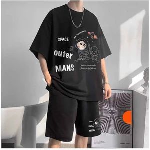 Bộ Quần Áo Nam Nữ CUSIN dễ thương giành cho cặp đôi ba màu đen, vàng, xanh 10-80kg K1