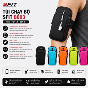 Túi đeo cánh tay SFIT SDL-B003, bao đựng điện thoại dưới 6.5 inch khi tập thể thao, chạy bộ giá rẻ, chất lượng cao