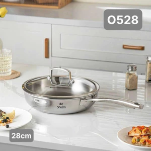 CHẢO THÀNH CAO NẮP VUNG KÍNH 28CM OYATTON O526 / O528
