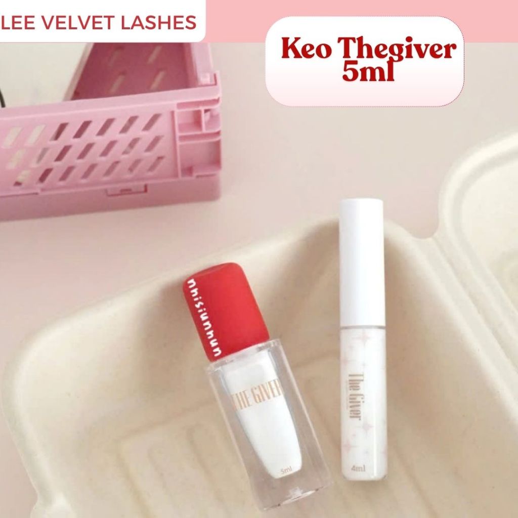 [FULLSIZE 5ML ]LeeVelvetLashes KEO MI THE GIVER II BẢNG MỚI ĐÌNH ĐÁM