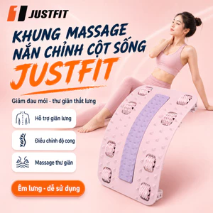 Khung massage nắn chỉnh cột sống lưng JUSTFIT - Giúp giảm đau mỏi, thư giãn cột sống vùng thắt lưng