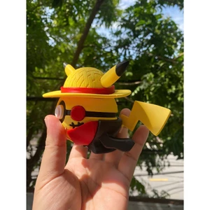 Mô Hình Quả Trứng Pikachu In 3D PLA, Đồ Trang Trí Cute Độc Lạ, Decor Bàn Làm Việc Phòng Ngủ Quà Tặng Anime