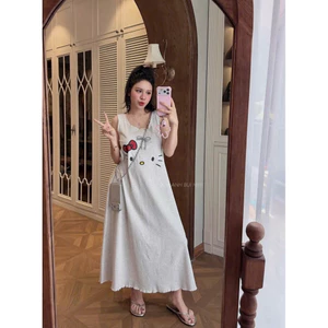 Đầm ba lỗ suông kitty kim anh bùi