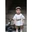 Bộ Đồ Bé Trai Thể Thao, Áo Thun Cổ Tim In Chữ Baseball + Quần Short Mềm Mát, Set Quần Áo Bé Trai A35