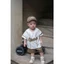 Bộ Đồ Bé Trai Thể Thao, Áo Thun Cổ Tim In Chữ Baseball + Quần Short Mềm Mát, Set Quần Áo Bé Trai A35