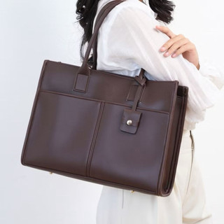 [Sale 50%]  Túi Công Sở (7 màu) Ngăn Laptop Riêng Tote Da Nữ Đựng Lap 15 inch Đi Làm Đi Dạy (LILY) Happykids