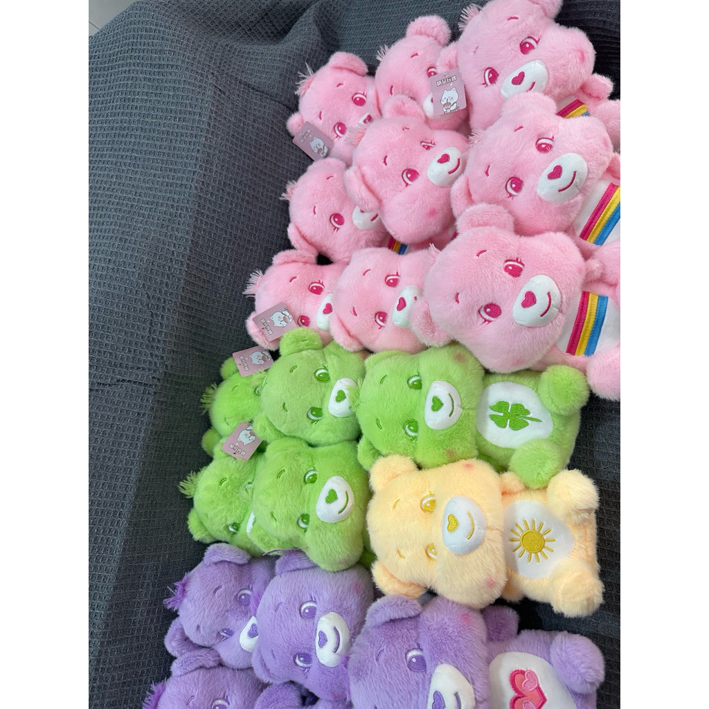 gấu bông care bear 25cm hàng QC cao cấp mềm mại