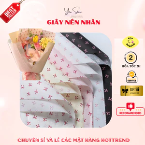 Xấp 10-20 Giấy Nến, Giấy Nhăn Họa Tiết Dùng Gói Hoa, Gói Giỏ Trái Cây, Giỏ Quà, Bánh Kẹo, Decor