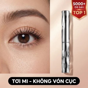 Mascara Không Lem Trôi - Chuốt Cong Dày, Không Vón Cục Sương Sương Chống Nước 24H