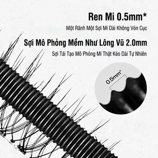 [TOP 1] Mascara Không Lem Trôi - Chuốt Cong Dày, Không Vón Cục Sương Sương Chống Nước 24H