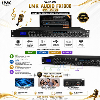 Vang Cơ FX100 LUXURY, Hức Năng Chống Hú , Reverb , Mixer Tự Động, Hàng Mới 100% Full Box Đầy Đủ Phụ Kiện