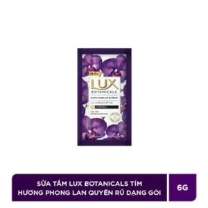 Lốc 6 Dây Sữa Tắm Lux Phong Lan Đen Quyến Rũ - Hàng công ty date mới