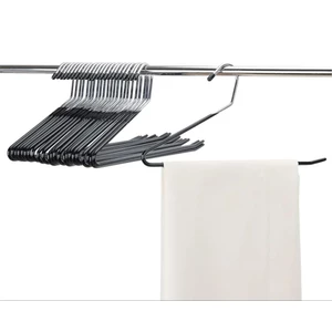 Combo 10 cái móc treo khăn , quần , áo kim loại chống rỉ set tiết kiệm không gian