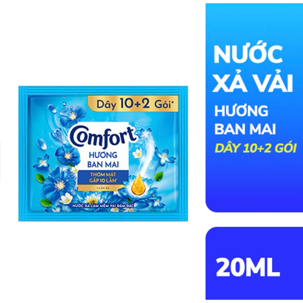 [Giá Sỉ] Lốc 6 Dây Nước Xả Vải Comfort Hương Ban Mai - Hàng công ty date mới