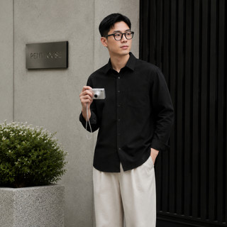 Áo Sơ Mi Nam Dài Tay Form Rộng Local Vải Đũi Nilen Mềm Mát Thoáng Khí Chống Nhăn Dễ Phối Đồ SM100