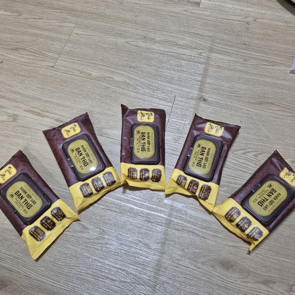 combo 5 gói lau bàn thờ THIÊN PHÚC gồm 5 vị hương tự nhiên
