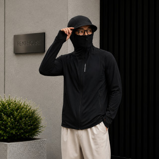 Áo Chống Nắng Unisex Có Mũ Vải Thoáng Khí co giãn 4 chiều Form Chuẩn Phong Cách Thể Thao ACN86