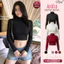 Áo Thun Nữ Tay Dài Cổ Lọ Croptop Thun Gân Basic Ôm Body Tôn Dáng Cá Tính Hợp Mặc Hằng Ngày TD04 RUSY