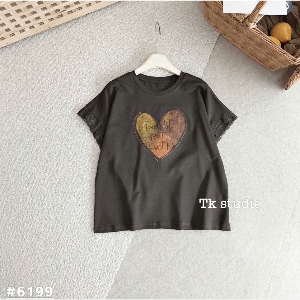 [𝑯𝒂 𝑨𝒏𝒉] Áo Cộc Phông Tim QCL1