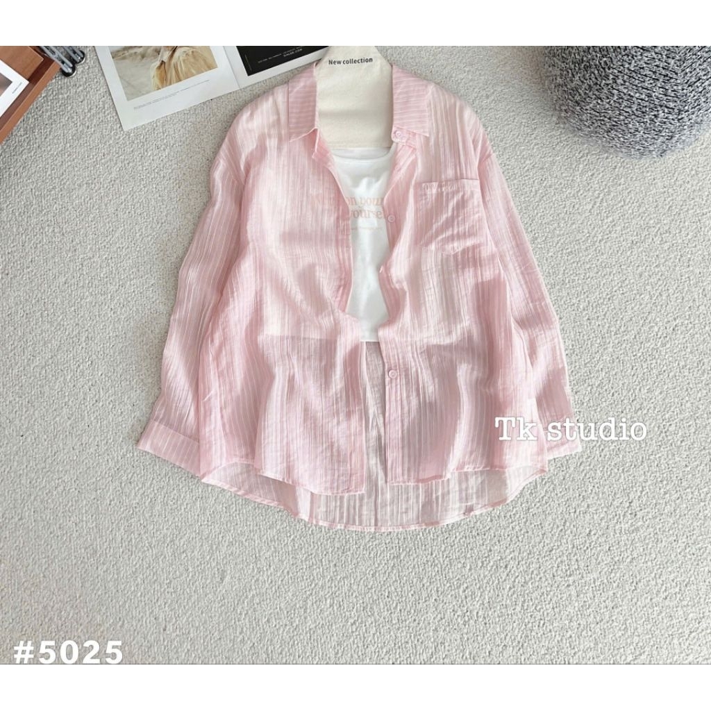 [𝑯𝒂 𝑨𝒏𝒉] Set Áo Sơ Mi Tang Chữ Miu Miu QCL1: #5025