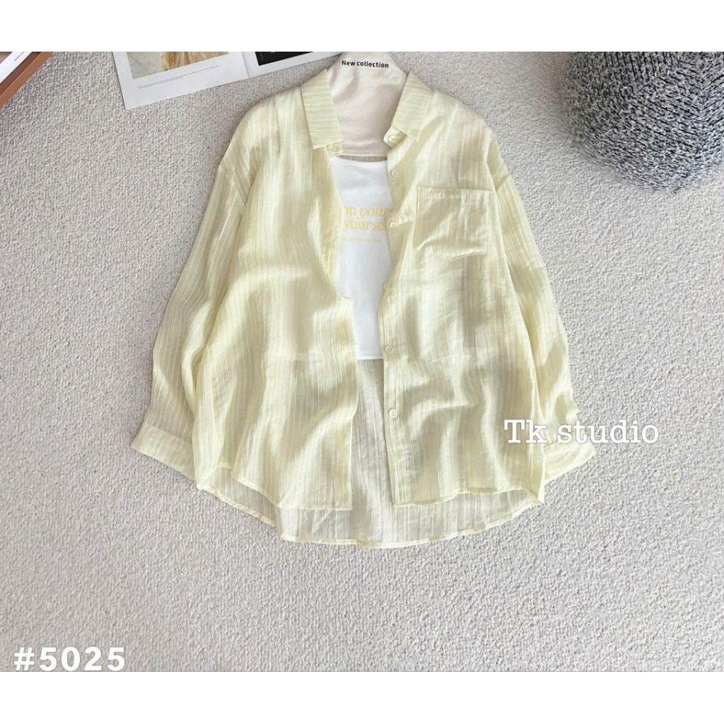 [𝑯𝒂 𝑨𝒏𝒉] Set Áo Sơ Mi Tang Chữ Miu Miu QCL1: #5025