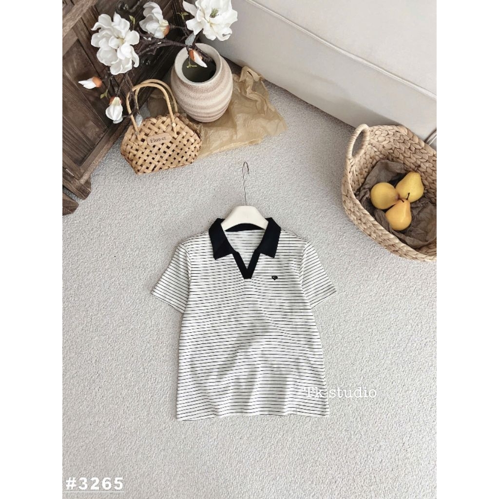[𝑯𝒂 𝑨𝒏𝒉] Áo Cộc Polo Giấy  Tang Tim QCL1