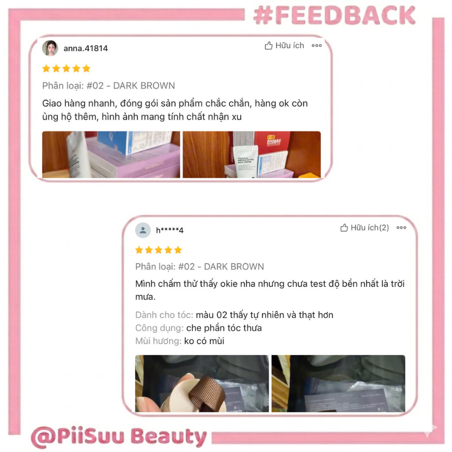 Phấn Chấm Hói Tóc Jary Quick Hair Puff Che Khuyết Điểm Phủ Hói Chân Tóc 4g