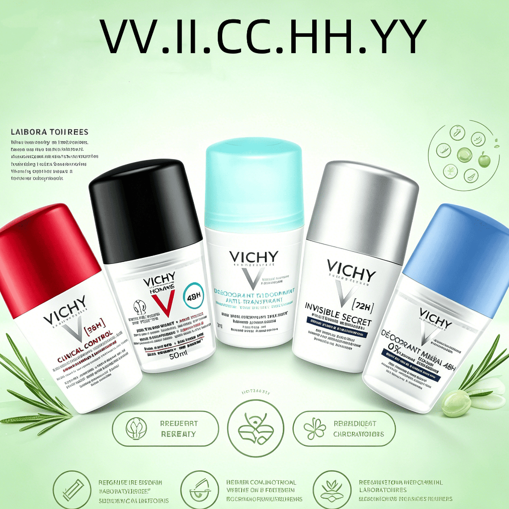 Lăn Khử Mùi VV.II.CC.HH.YY 50ml/Giảm Mồ Hôi Khử Mùi Hiệu Quả/Dịu Nhẹ Cho Da Nhạy Cảm Không Cồn