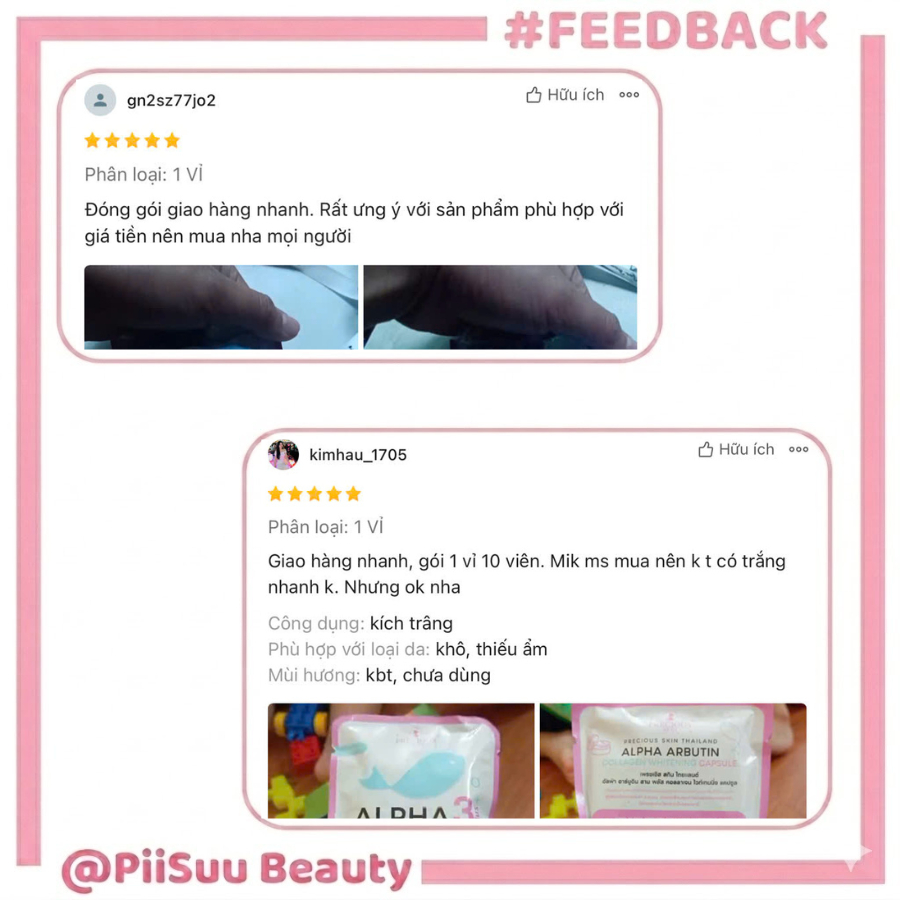 [Chuẩn Thái] Vỉ 10 Viên Bột Kích Trắng Và Dưỡng Trắng Da Olay B3 Alpha Arbutin Whitening Plus Precious Skin Thái Lan