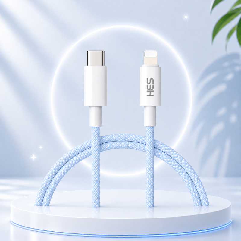 (Dài 1M 2M 3M) Dây X27 Cáp Sạc Nhanh PD 20W Bọc Dù TC to Lighting Dành Cho Các Dòng Máy 7-14ProMax