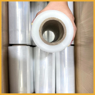 Màng PE quấn hàng 50cm 3kg loại dẻo dai chống thấm nước quấn bảo vệ hàng hóa pallet kho hàng vali nội thất