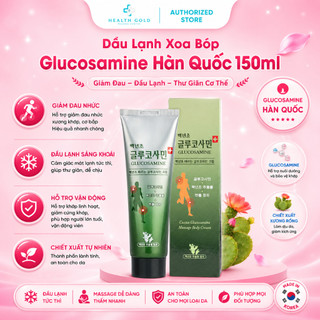 Dầu Lạnh Xoa Bóp Glucosamine Hàn Quốc 150ml – Giảm Đau Nhức, Thư Giãn Cơ Khớp, Hỗ Trợ Vận Động