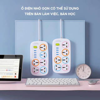 Ổ Cắm Điện Thông Minh B16U 6 lỗ cắm điện + 4 lỗ USB – Chống Giật, Chống Nước, Nhựa PP Chịu Nhiệt Cao Cấp | GigaMax Home