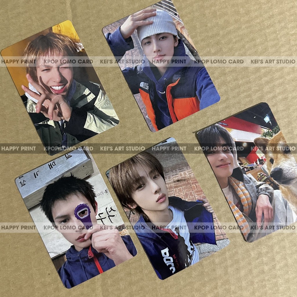 [CARD LOMO] GREEEN.GREEN P2 - Thẻ ảnh photocard C.ORTIS: James, juhoon, martin, seongyheon, keonho