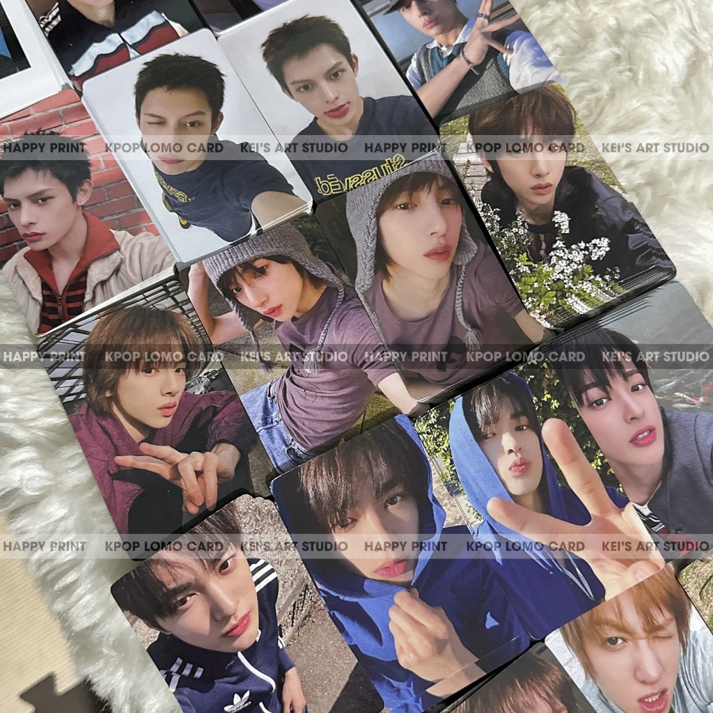 [CARD LOMO] GREEEN.GREEN P2 - Thẻ ảnh photocard C.ORTIS: James, juhoon, martin, seongyheon, keonho