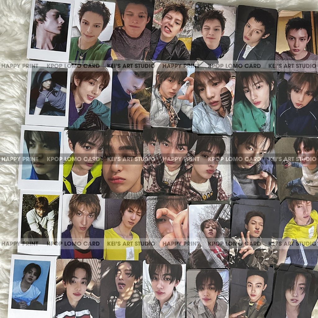[CARD LOMO] GREEEN.GREEN P2 - Thẻ ảnh photocard C.ORTIS: James, juhoon, martin, seongyheon, keonho
