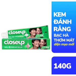 Combo 2 Tuýp Kem Đánh Răng Close-Up Thơm Mát Bạc Hà - Hàng công ty date mới