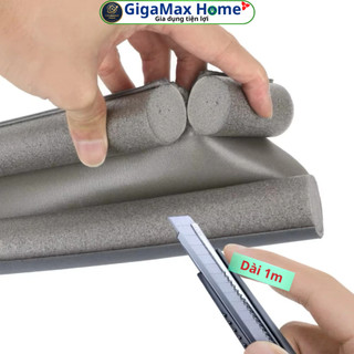 Thanh Nẹp Xốp Chặn Khe Cửa 1m Cao Cấp  – Cách Âm, Giữ Nhiệt Điều Hòa, Ngăn Côn Trùng - GigaMax Home