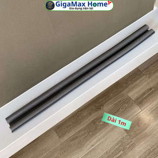 Thanh Nẹp Xốp Chặn Khe Cửa 1m Cao Cấp  – Cách Âm, Giữ Nhiệt Điều Hòa, Ngăn Côn Trùng - GigaMax Home
