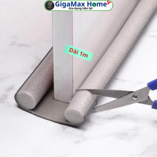 Thanh Nẹp Xốp Chặn Khe Cửa 1m Cao Cấp  – Cách Âm, Giữ Nhiệt Điều Hòa, Ngăn Côn Trùng - GigaMax Home