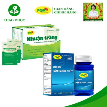 [Combo] 02 hộp Cốm PQA Nhuận Tràng + 01 hộp PQA Mệnh môn thủy dùng cho trẻ em, người lớn bị táo bón, táo bón lâu ngày