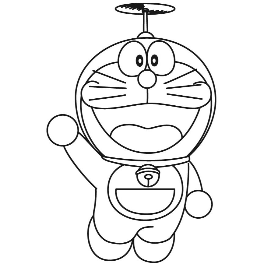 Bộ 50 tranh tô màu hoạt hình Mochi tranh tô màu cho bé nhiều hình đồ chơi giấy thủ công bé (T03)