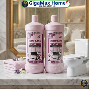Nước Tẩy Bồn Cầu & Nhà Vệ Sinh BLUE LAKE - Hương Đào Đậm Đặc (Chai 960ml) công nghệ Hàn Quốc