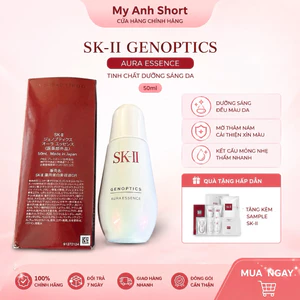 SK-II GenOptics Aura Essence 50ml Chính Hãng Nhật Bản - Tinh Chất Dưỡng Sáng Da Đều Màu Da