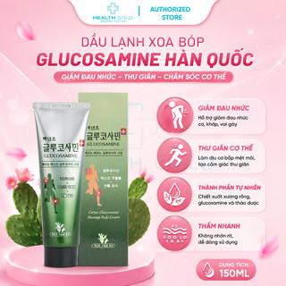 Dầu Lạnh Xoa Bóp Glucosamine Hàn Quốc 150ml – Giảm Đau Nhức, Thư Giãn Cơ Khớp, Hỗ Trợ Vận Động
